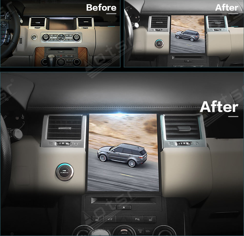 For Range Rover Sport 10.4 Inch Tesla-style Carplay Screens (2010-2013)