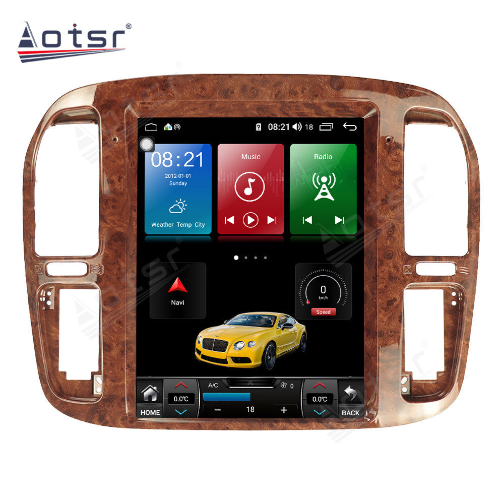 Tesla Screen For Lexus LC100 Android 13.0 Car Radio Player GPS Navi Auto Stereo Multimedia Video DSP Carplay 4G SIM