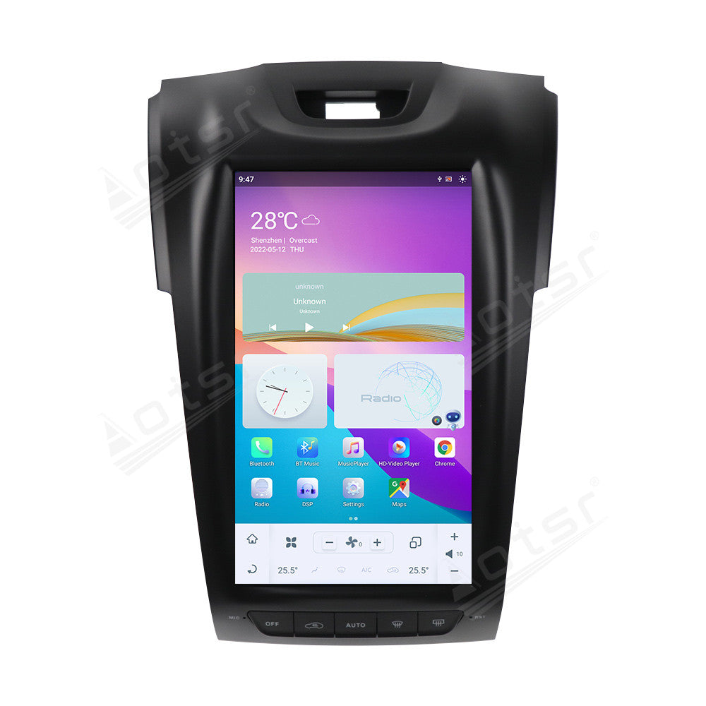 For Chevrolet S10 Isuzu DMAX 11.8 Inch Tesla-style Carplay Screens (2015-2018)