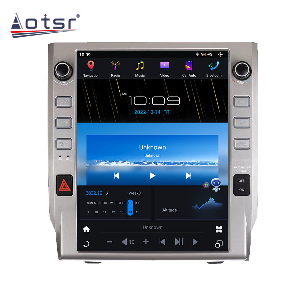 12.1 Inch Tesla Screen For Toyota Tundra 2014-2019 Android 13.0 Car Radio Player GPS Navi Auto Stereo Multimedia Video DSP Carplay 4G SIM