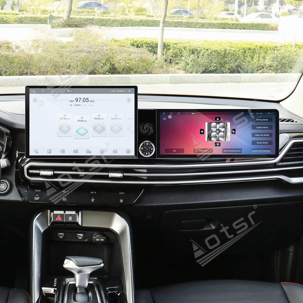 Aotsr Dual Screen 13.1 inch+12.3 inch Android 15 Carplay Car Radio for KIA Sportage 2021-2026 Car GPS Navigation Multimedia