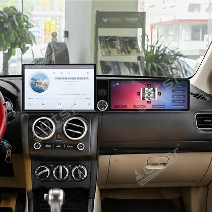Aotsr Dual Screen 13.1 inch+12.3 inch Android 15 Carplay Car Radio for Nissan Qashqai 2008-2015 Car GPS Navigation Multimedia