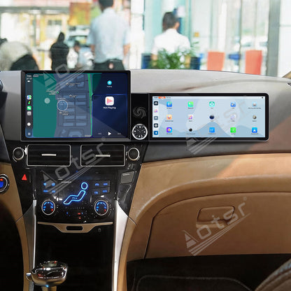 Aotsr Dual Screen 13.1 inch+12.3 inch Android 15 Carplay Car Radio for Hyundai Sonata 2011-2015 Car GPS Navigation Multimedia