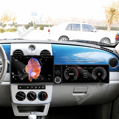 Aotsr Dual Screen 13.1 inch+12.3 inch Android 15 Carplay Car Radio for Chrysler PT Cruiser 2005-2010 Car GPS Navigation Multimedia