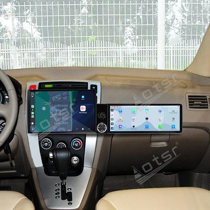 Aotsr Dual Screen 13.1 inch+12.3 inch Android 15 Carplay Car Radio for Hyundai Tucson 2006-2013 Car GPS Navigation Multimedia
