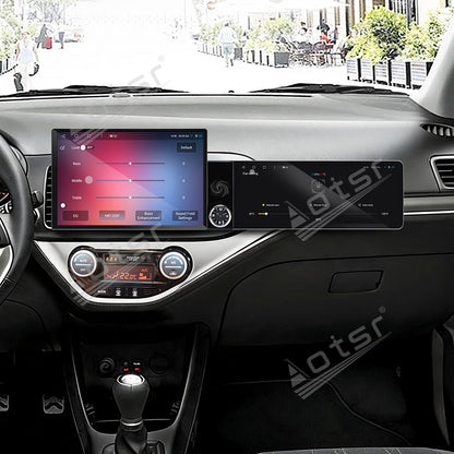 Aotsr Dual Screen 13.1 inch+12.3 inch Android 15 Carplay Car Radio for KIA Picanto 2011-2017 Car GPS Navigation Multimedia
