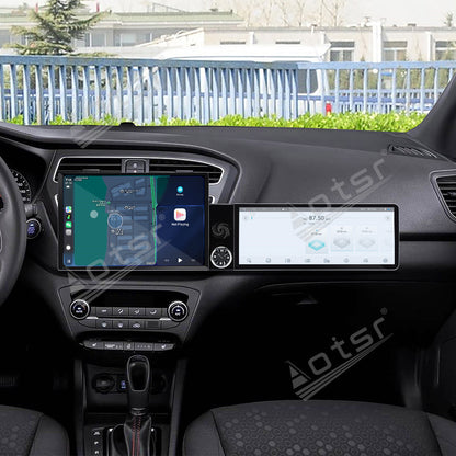 Aotsr Dual Screen 13.1 inch+12.3 inch Android 15 Carplay Car Radio for Hyundai I20 2014-2018 Car GPS Navigation Multimedia