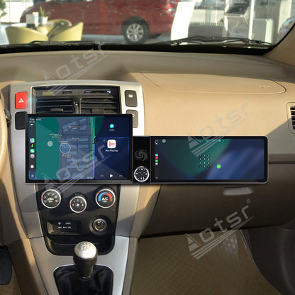 Aotsr Dual Screen 13.1 inch+12.3 inch Android 15 Carplay Car Radio for Hyundai Tucson 2009-2013 Car GPS Navigation Multimedia