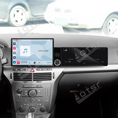 Aotsr Dual Screen 13.1 inch+12.3 inch Android 15 Carplay Car Radio for Opel Zafira/Astra 2004-2014 Car GPS Navigation Multimedia