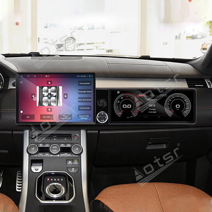 Aotsr Dual Screen 13.1 inch+12.3 inch Android 15 Carplay Car Radio for Land Rover Range Rover Evoque 2016-2018 Car GPS Navigation Multimedia