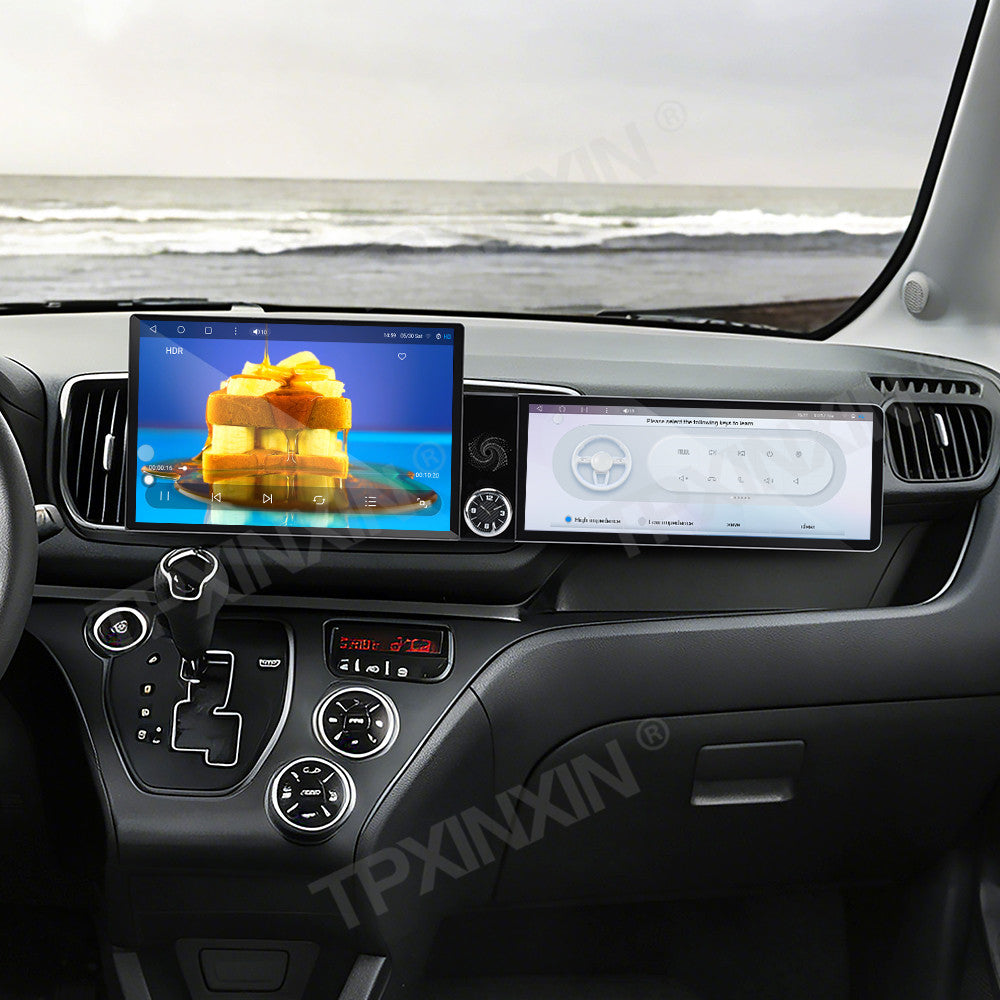 Aotsr Dual Screen 13.1 inch+12.3 inch Android 15 Carplay Car Radio for KIA Ray 2023-2026 Car GPS Navigation Multimedia