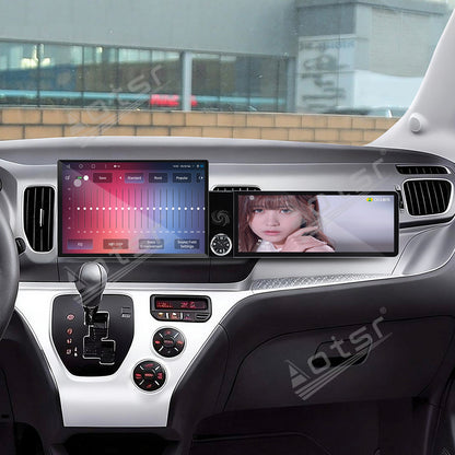 Aotsr Dual Screen 13.1 inch+12.3 inch Android 15 Carplay Car Radio for KIA Ray 2011-2017 Car GPS Navigation Multimedia