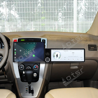 Aotsr Dual Screen 13.1 inch+12.3 inch Android 15 Carplay Car Radio for Hyundai Tucson 2006-2013 Car GPS Navigation Multimedia
