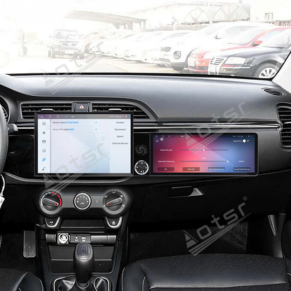 Aotsr Dual Screen 13.1 inch+12.3 inch Android 15 Carplay Car Radio for KIA K2 2017-2019 Car GPS Navigation Multimedia
