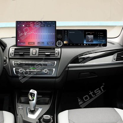 Aotsr Dual Screen 13.1 inch+12.3 inch Android 15 Carplay Car Radio for BMW 1/2 Series F20/F21 2012-2017 EVO Car GPS Navigation Multimedia