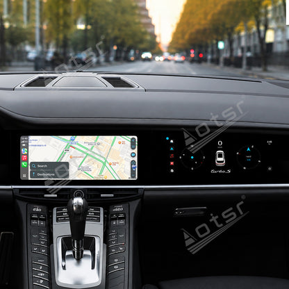 Aotsr 10.9 inch+11.4 inch Dual Screen Car Radio Carplay For Porsche Panamera 970 2010-2016 Upgraded Interactive Android Multimedia Video Player