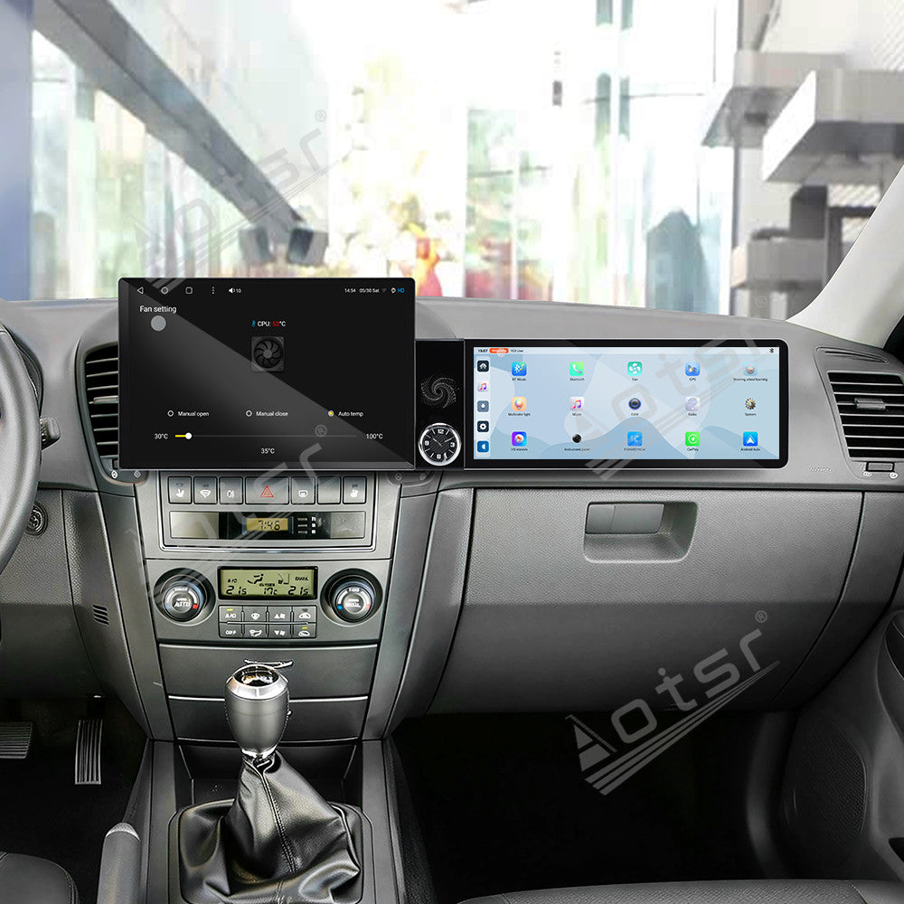 Aotsr Dual Screen 13.1 inch+12.3 inch Android 15 Carplay Car Radio for KIA Sorento 2002-2006 Car GPS Navigation Multimedia