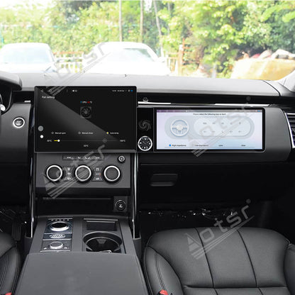 Aotsr Dual Screen 13.1 inch+12.3 inch Android 15 Carplay Car Radio for Land Rover Discovery 5 2017-2019 Car GPS Navigation Multimedia