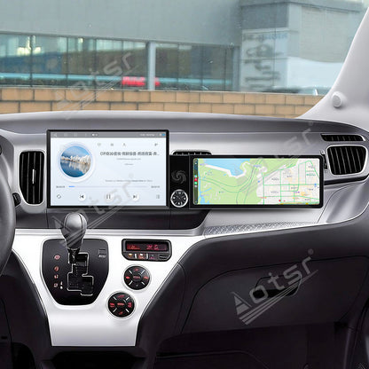 Aotsr Dual Screen 13.1 inch+12.3 inch Android 15 Carplay Car Radio for KIA Ray 2011-2017 Car GPS Navigation Multimedia