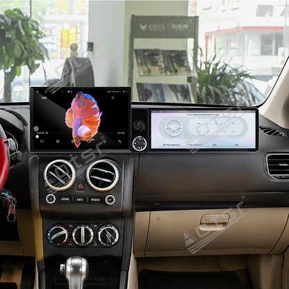 Aotsr Dual Screen 13.1 inch+12.3 inch Android 15 Carplay Car Radio for Nissan Qashqai 2008-2015 Car GPS Navigation Multimedia