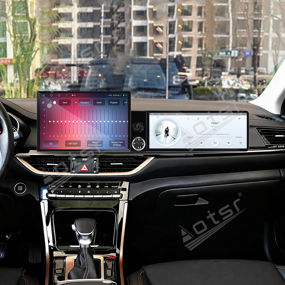 Aotsr Dual Screen 13.1 inch+12.3 inch Android 15 Carplay Car Radio for KIA K3 2012-2019 Car GPS Navigation Multimedia