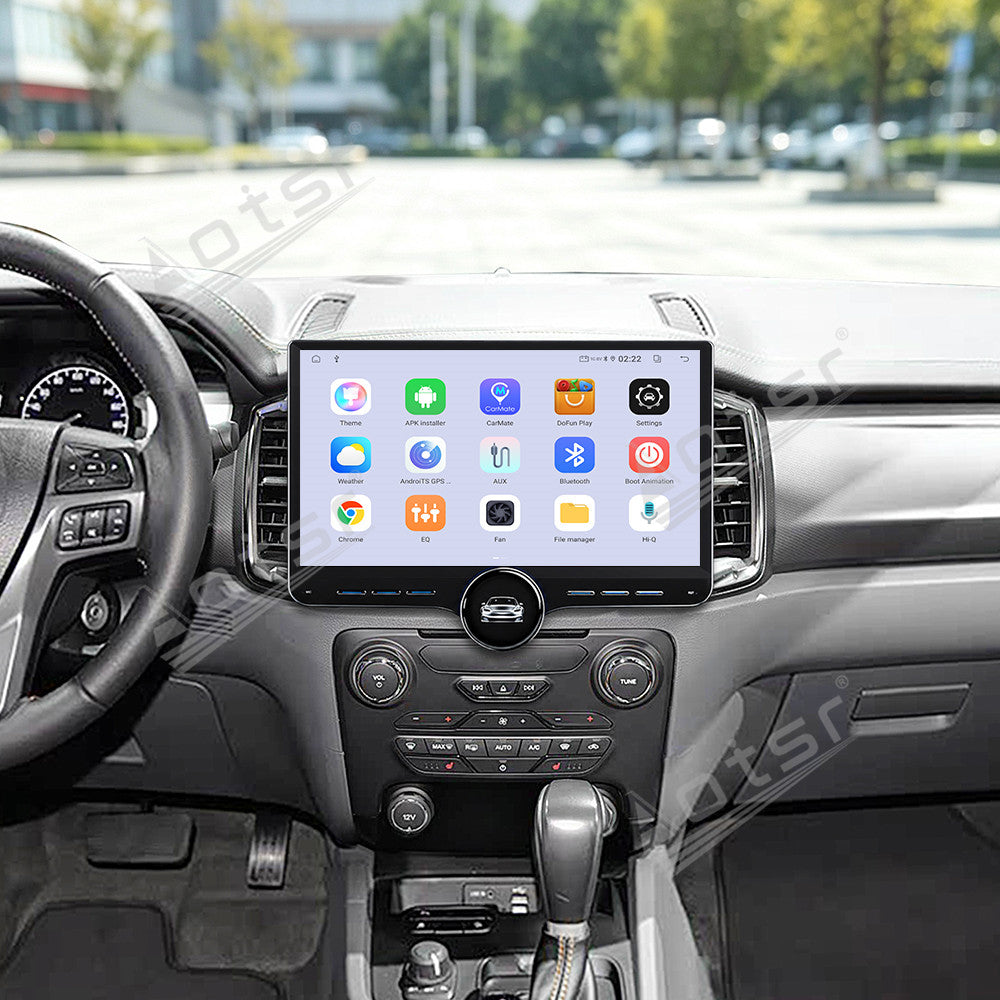 Aotsr 11.5 inch Android Car Radio For Ford Ranger 2015 display touchscreen, dual DIN car audio system