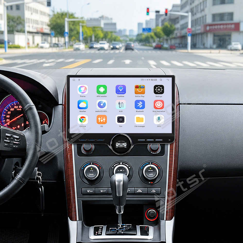 Aotsr 11.5 inch Android Car Radio For Mazda CX-9 2009 display touchscreen, dual DIN car audio system
