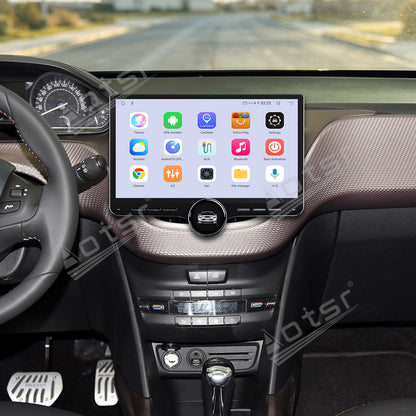 Aotsr 11.5 inch Android Car Radio for Peugeot 2008 2015 display touchscreen, dual DIN car audio system