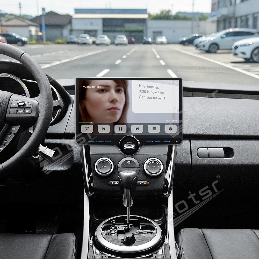 Aotsr 11.5 inch Android Car Radio For Mazda CX-7 2014 display touchscreen, dual DIN car audio system