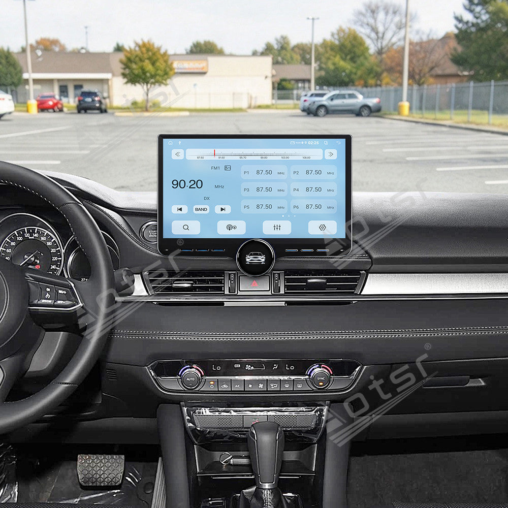 Aotsr 11.5 inch Android Car Radio For Mazda 6 2020 display touchscreen, dual DIN car audio system