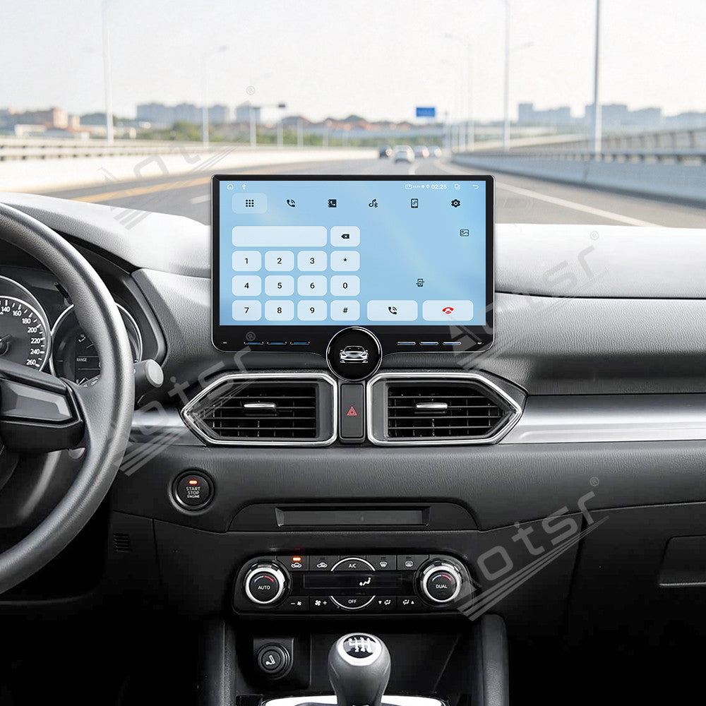 Aotsr 11.5 inch Android Car Radio For Mazda CX-5 2015-2017 display touchscreen, dual DIN car audio system