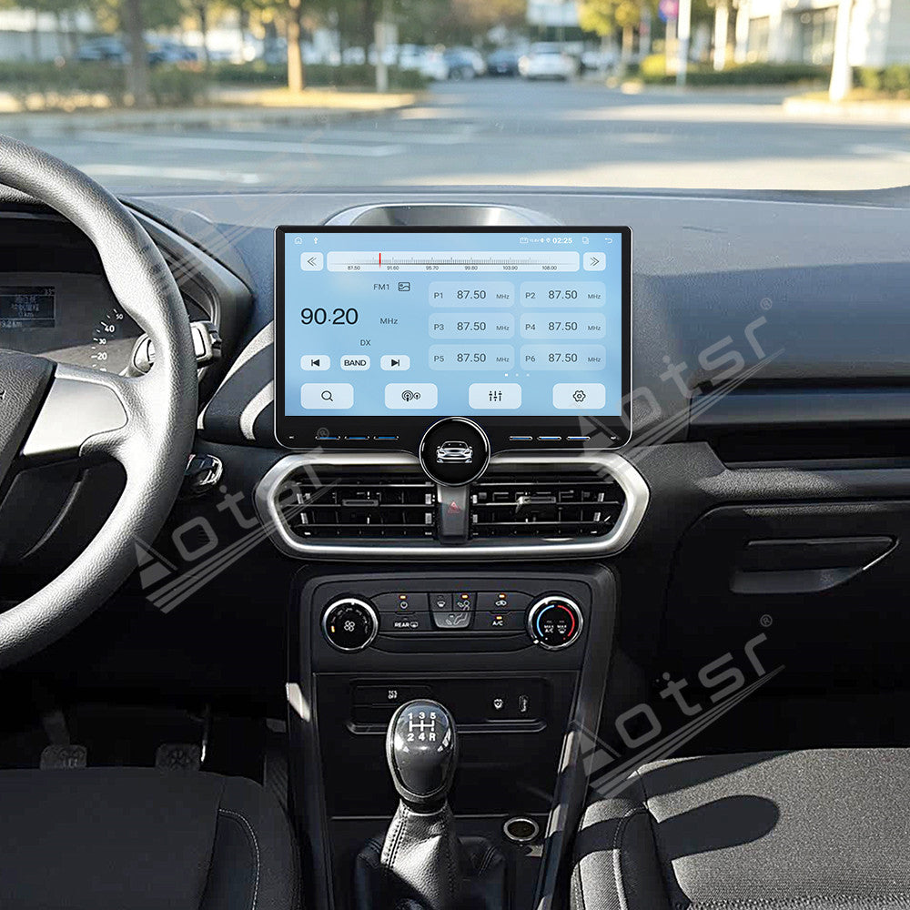 Aotsr 11.5 inch Android Car Radio For Ford EcoSport 2018 display touchscreen, dual DIN car audio system