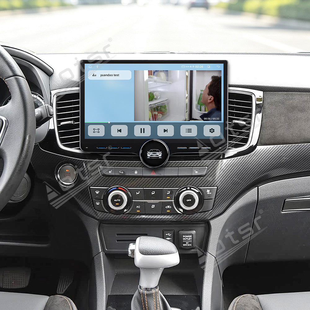 Aotsr 11.5 inch Android Car Radio for Isuzu D-MAX/MU-X 2018-2019 display touchscreen, dual DIN car audio system