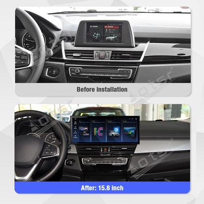 Aotsr 15.8 inch Linux Carplay Screen for BMW 2 Series£¨F22£©Wagon 2013-2019 NBT EVO IPS Touch Stereo Unit Multi Storage 4G DSP BT5.0 GPS