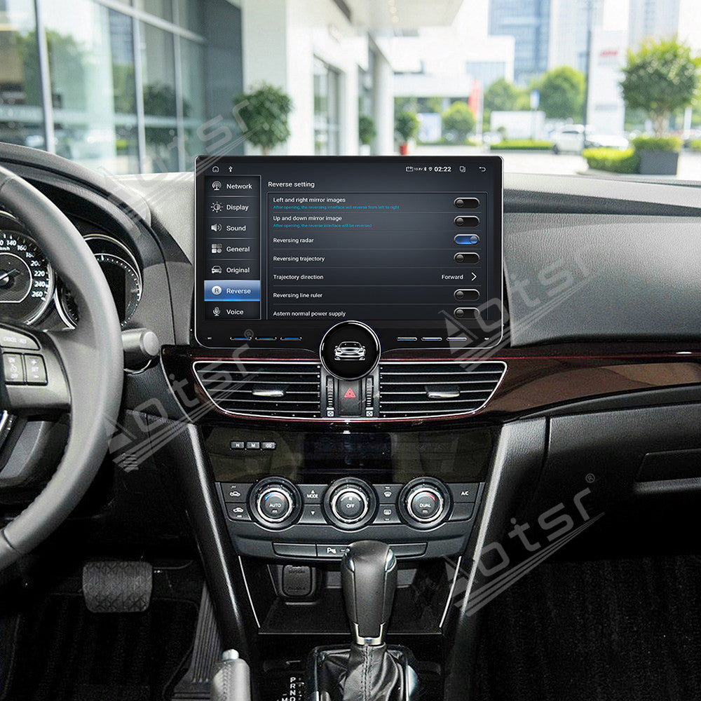 Aotsr 11.5 inch Android Car Radio For Mazda 6 2014-2016 display touchscreen, dual DIN car audio system