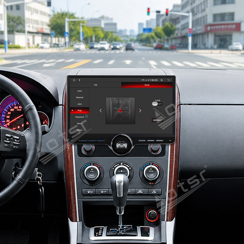 Aotsr 11.5 inch Android Car Radio For Mazda CX-9 2009 display touchscreen, dual DIN car audio system