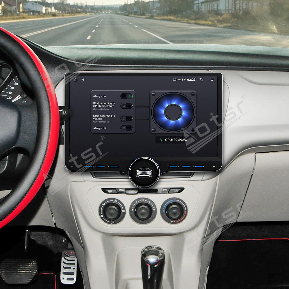 Aotsr 11.5 inch Android Car Radio for Citroen C-Elysee 2014 display touchscreen, dual DIN car audio system