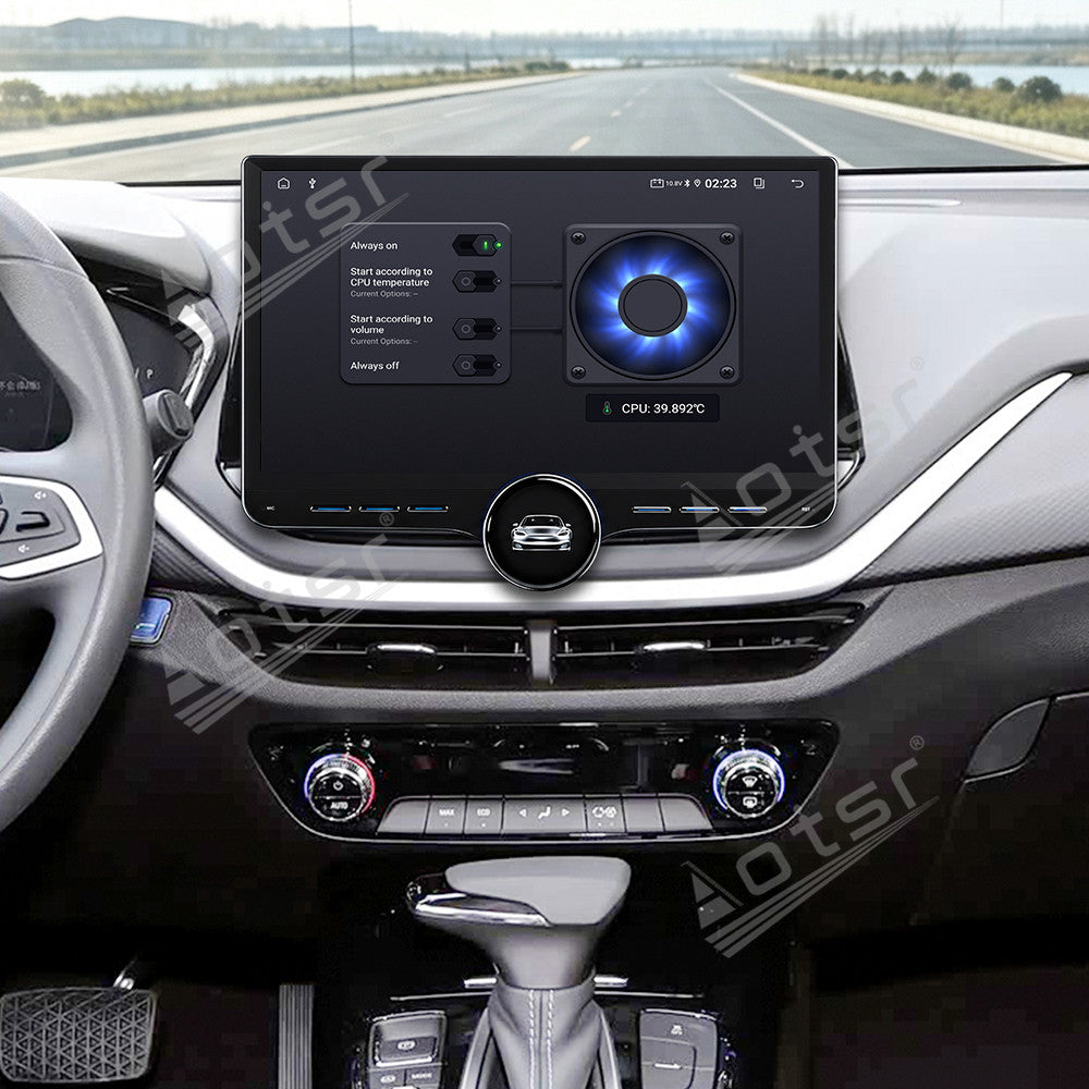 Aotsr 11.5 inch Android Car Radio for Chevrolet Menlo 2022 display touchscreen, dual DIN car audio system