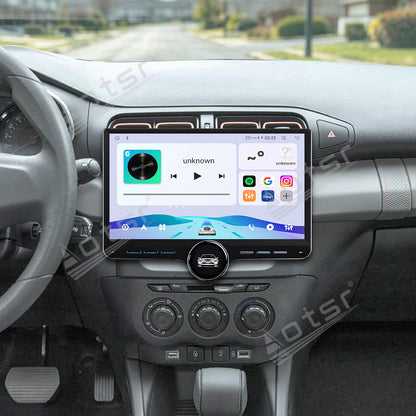 Aotsr 11.5 inch Android Car Radio for Citroen C3-XR 2019 display touchscreen, dual DIN car audio system