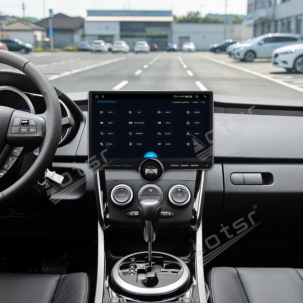 Aotsr 11.5 inch Android Car Radio For Mazda CX-7 2014 display touchscreen, dual DIN car audio system