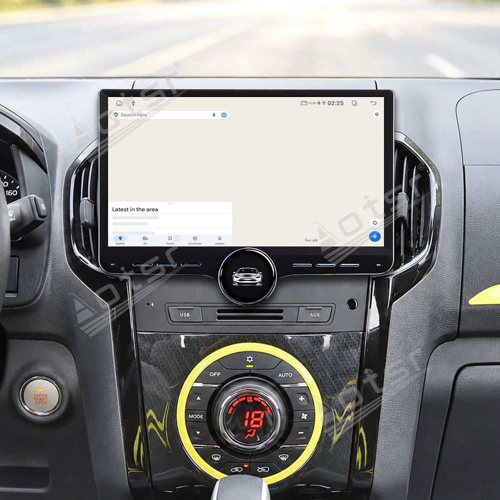Aotsr 11.5 inch Android Car Radio for Isuzu D-MAX 2018 display touchscreen, dual DIN car audio system