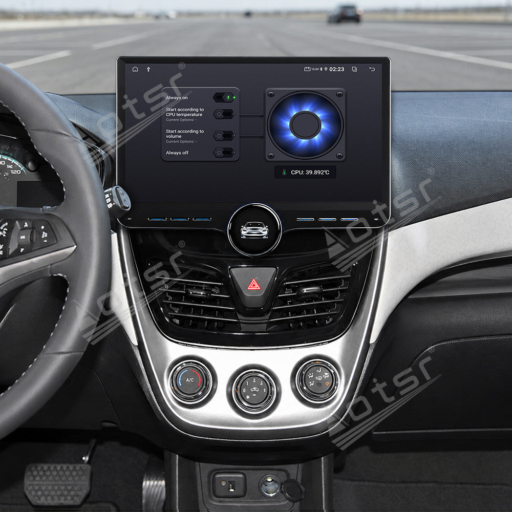Aotsr 11.5 inch Android Car Radio for Chevrolet Spark 2015 display touchscreen, dual DIN car audio system