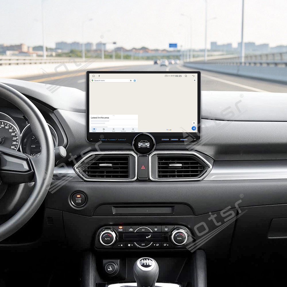 Aotsr 11.5 inch Android Car Radio For Mazda CX-5 2015-2017 display touchscreen, dual DIN car audio system
