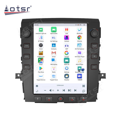 12.1 Inch Tesla Screen For  Nissan Titan 2010-2019 Android 13.0 Car Radio Player GPS Navi Auto Stereo Multimedia Video DSP Carplay 4G SIM