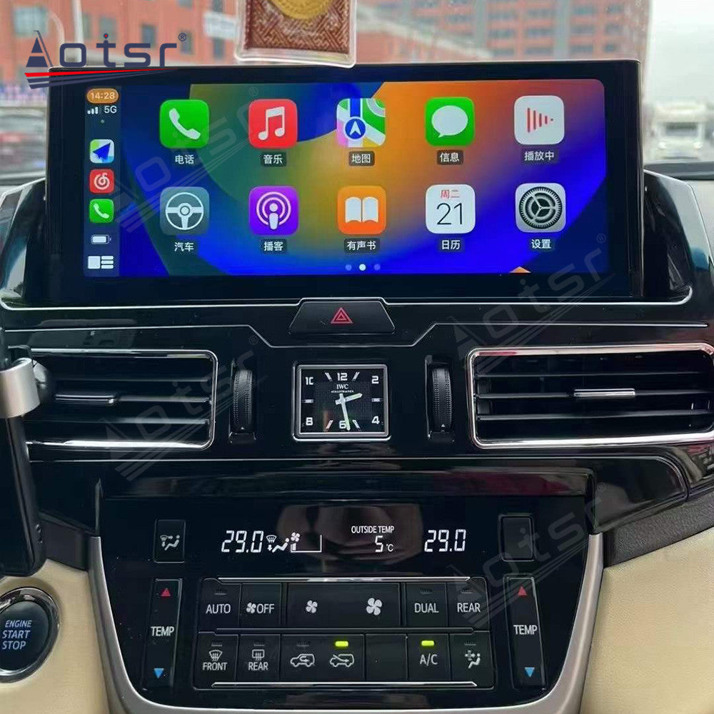 12.3 Inch Tesla Screen For Toyota Land Cruiser Android 13.0 Car Radio Player GPS Navi Auto Stereo Multimedia Video DSP Carplay 4G SIM