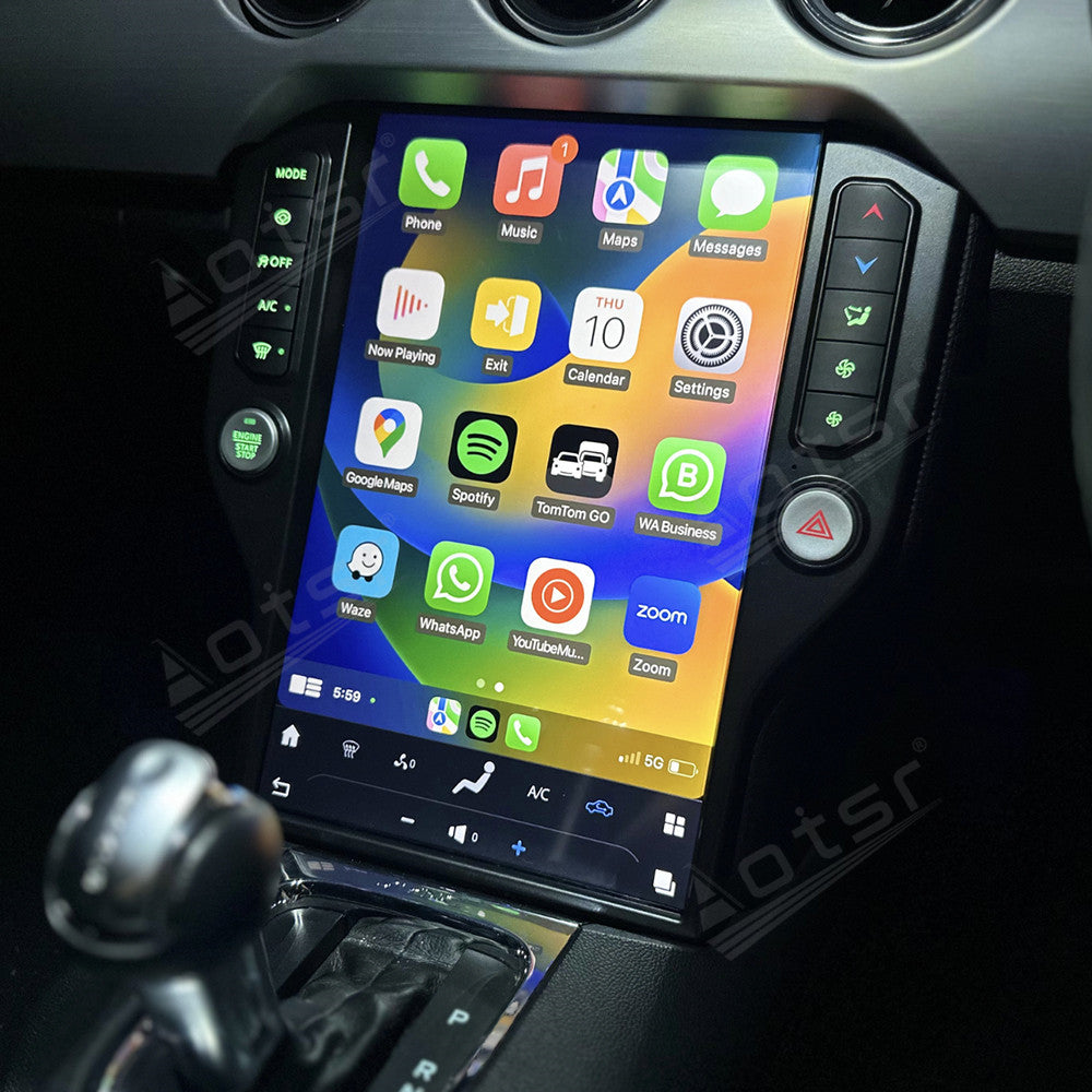 For Ford Mustang (2015-2023) 14.5 Inch Tesla-style Carplay Screens