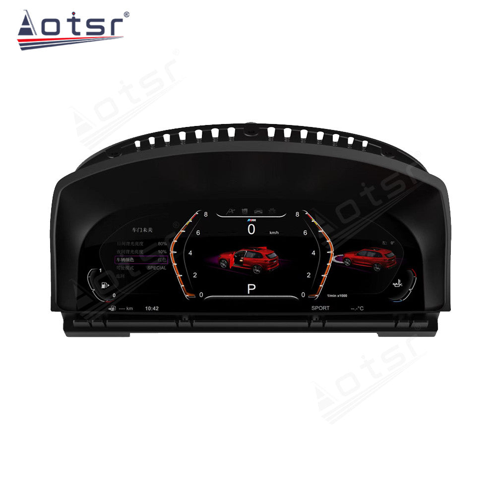 Aotsr 12.3 inches Screen For BMW E65 E66 LCD Digital Cluster Virtual Cockpit Speedometer Dashboard LCD Screen Instrument Panel Part