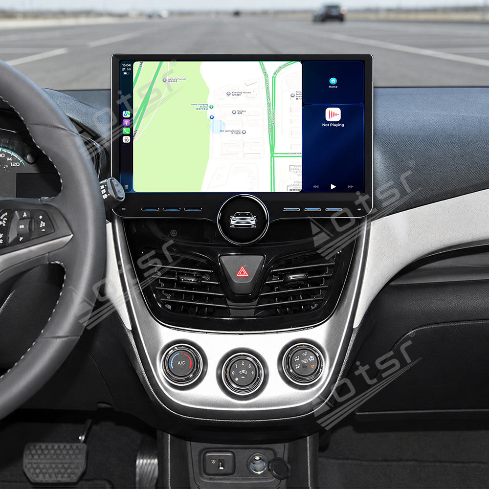 Aotsr 11.5 inch Android Car Radio for Chevrolet Spark 2015 display touchscreen, dual DIN car audio system