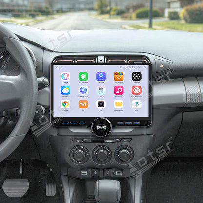 Aotsr 11.5 inch Android Car Radio for Citroen C3-XR 2019 display touchscreen, dual DIN car audio system