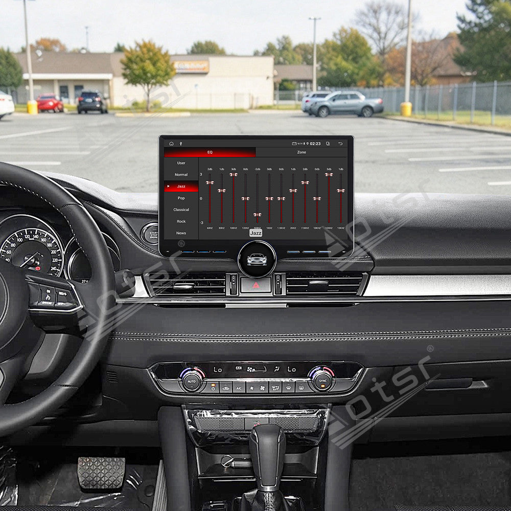 Aotsr 11.5 inch Android Car Radio For Mazda 6 2020 display touchscreen, dual DIN car audio system